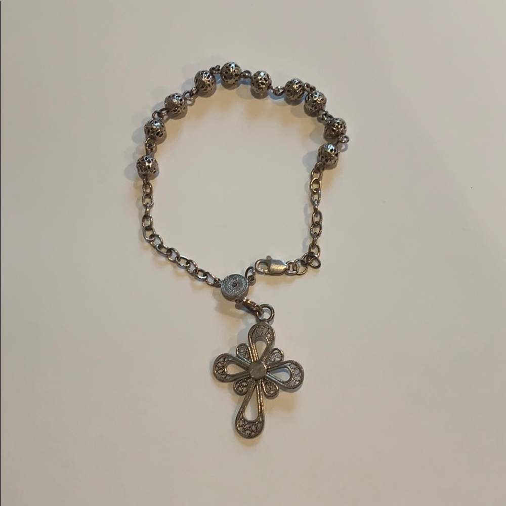 handmade Colombian bracelet (cross design)